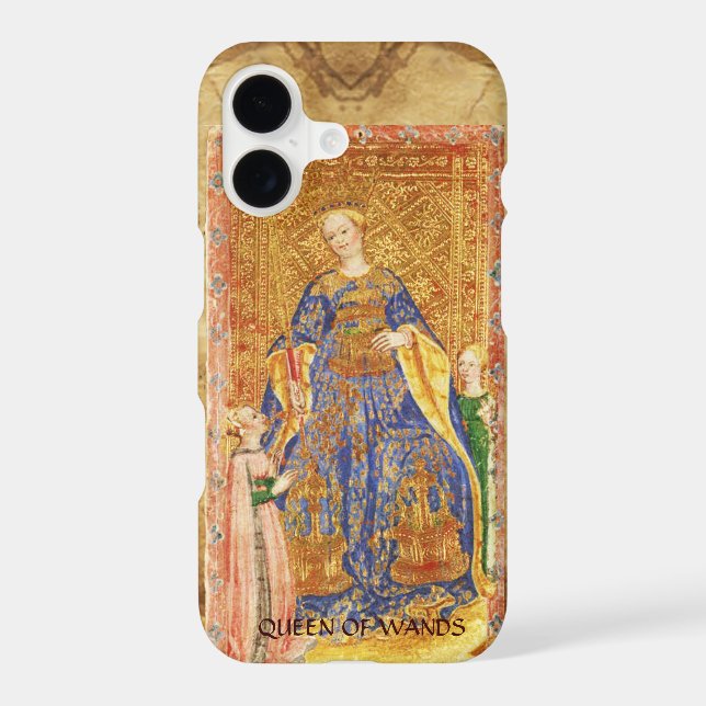 ANTIQUE RENAISSANCE TAROTS  / QUEEN OF WANDS (Back)