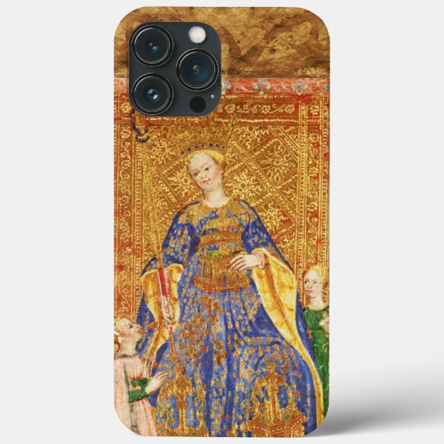 ANTIQUE RENAISSANCE TAROTS  / QUEEN OF WANDS  Case-Mate iPhone CASE (Back)
