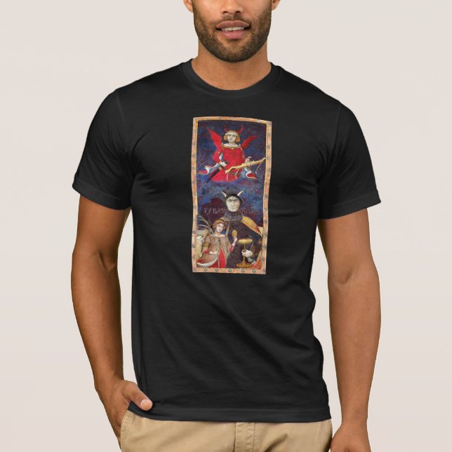 ANTIQUE RENAISSANCE TAROTS  / THE DEVIL T-Shirt (Front)