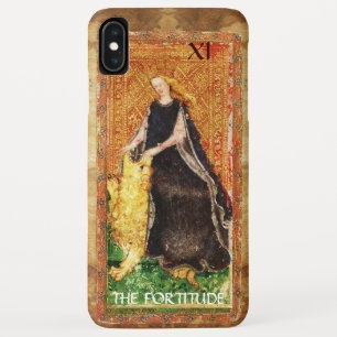 ANTIQUE RENAISSANCE TAROTS THE FORTITUDE- STRENGHT iPhone XS MAX CASE
