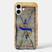 ANTIQUE RENAISSANCE TAROTS  / TWO OF WANDS