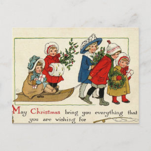 Antique Reproduction Christmas card