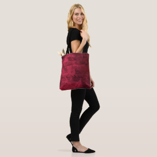Antique Ruby Brick Pattern Tote Bag