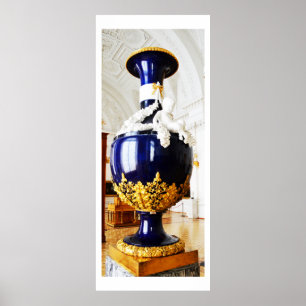 Antique Russian vase Poster