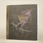Antique Rustic Majestic Bronze Dragon Binder<br><div class="desc">This design was created though digital art. It may be personalized in the area provide or customizing by choosing the click to customize further option and changing the name, initials or words. You may also change the text colour and style or delete the text for an image only design. Contact...</div>
