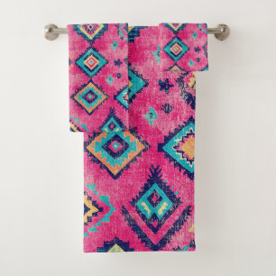 Antique Rusty Rose Oriental Turc Kilim Rug