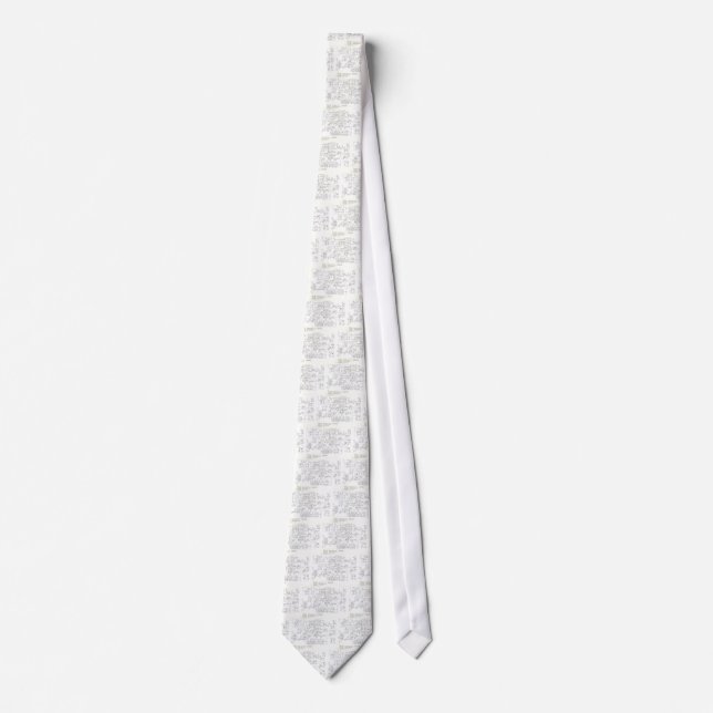 Antique Schematic Tie (Front)