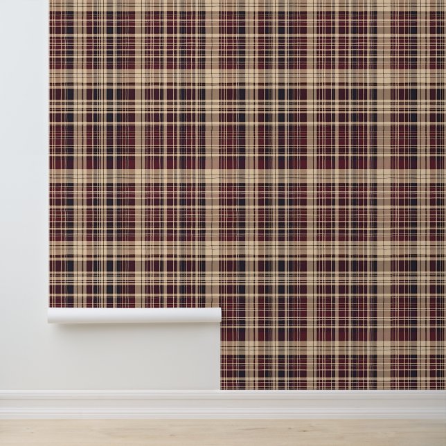 Antique Scottish Tartan  Wallpaper (Application)