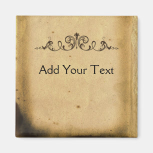 Antique Scroll Magnet