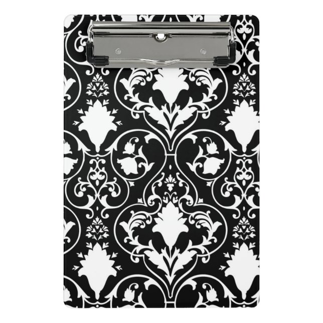 Antique scroll wallpaper 2 mini clipboard (Front)