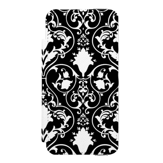 Antique scroll wallpaper incipio iPhone wallet case (Folio Front)