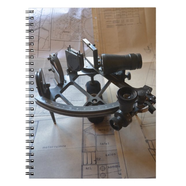 Antique Sextant Notebook (Front)