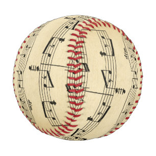 Antique Sheet Music Baseball