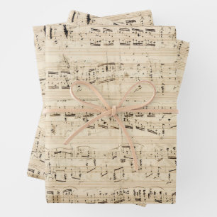 Antique Sheet Music Chopin Manuscript