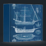 Antique Ship Blueprint I Binder<br><div class="desc">Maps & Blueprints</div>