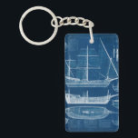 Antique Ship Blueprint I Keychain<br><div class="desc">Maps & Blueprints</div>