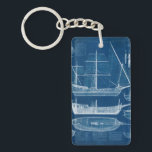 Antique Ship Blueprint I Keychain<br><div class="desc">Maps & Blueprints</div>