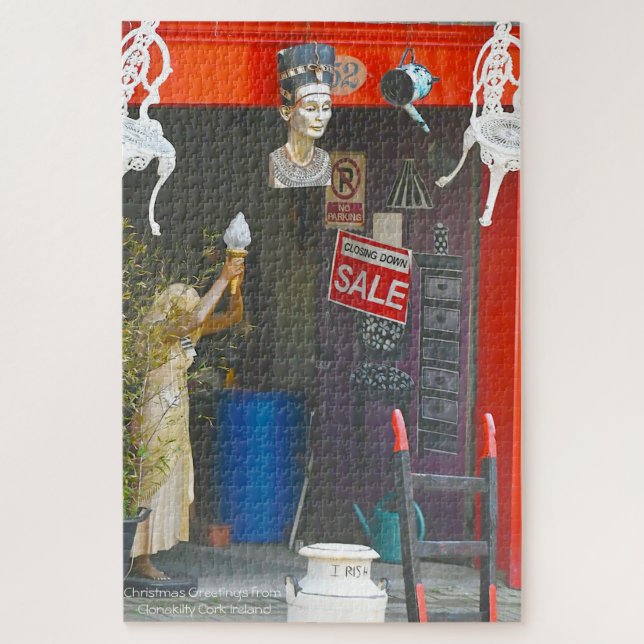 Antique Shop Clonakilty Cork Ireland Jigsaw Puzzle (Vertical)