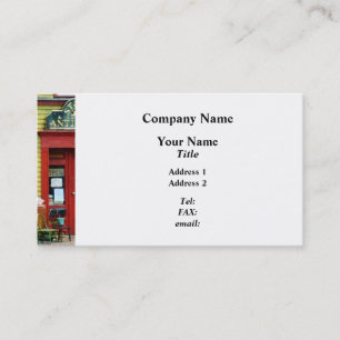 Antique Shop With Two Chairs Business Card