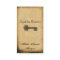 Antique Skeleton Key Business Card