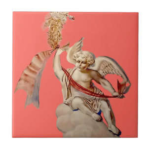 Antique Sky Angel Tile