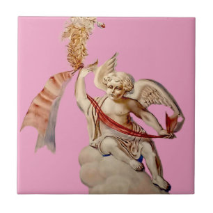 Antique Sky Angel  Tile