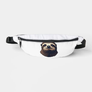 Antique Sloth Illustration Vintage Tee (2) Fanny Pack
