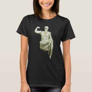 Antique Statue Drip Iced Out Flex Drippy Gold Chai T-Shirt