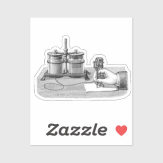 Antique Steampunk Writer Edison