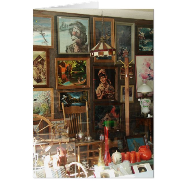 Antique Store Window Display (Front)
