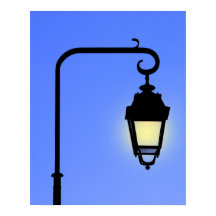 Antique street lamp