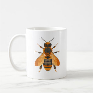 Antique Style Bumble Bee – Vintage Inspired Coffee Mug