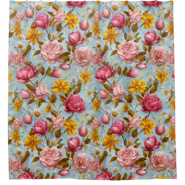 Antique Style Floral Print (Front)
