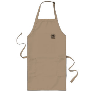 Antique Style Japanese Castle Sakura Personalized Long Apron