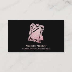 Antique Table Mirror Business Card