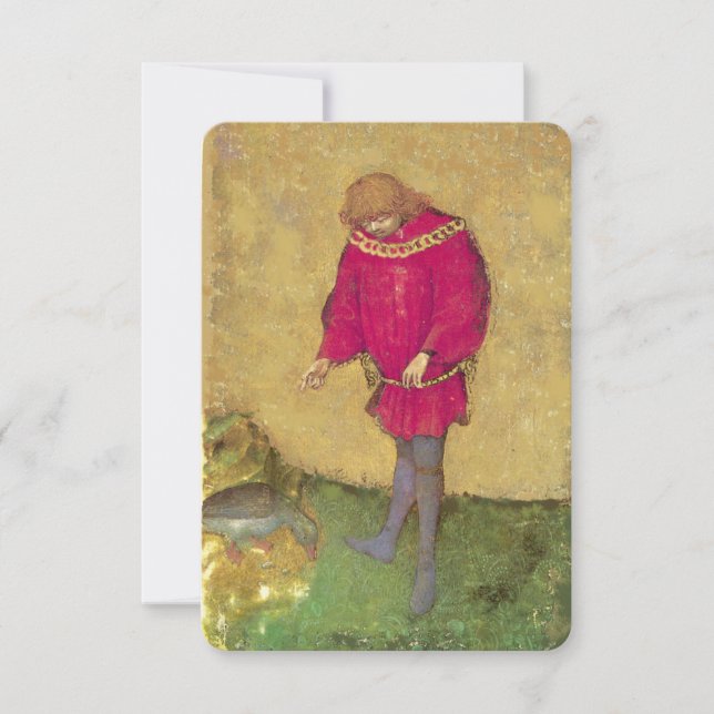 Antique Tarots Allemand Cartes de cour / Page de C (Devant)