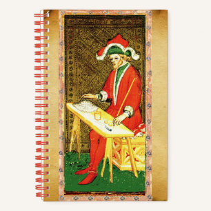 ANTIQUE TAROTS / MAGICIAN AND LOVERS TAROT NOTEBOOK