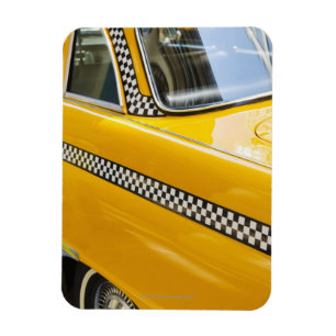 Antique Taxi Magnet
