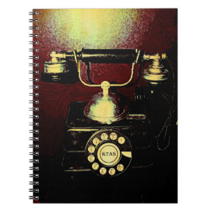 Antique Telephone Phone Number Book