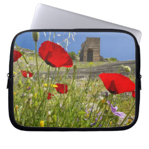 Antique theatre in Acropolis of Pergamon Laptop Sleeve