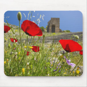 Antique theatre in Acropolis of Pergamon Mouse Pad