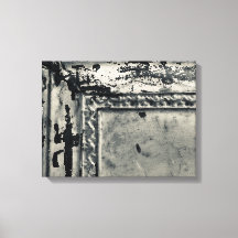 Antique Tin Tile Photo sur toile Wall Art