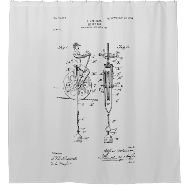 Antique Toy 1904 Patent Drawing (Front)
