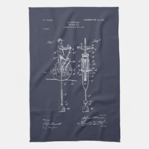 Antique Toy 1904 Patent Drawing Kitchen Towel