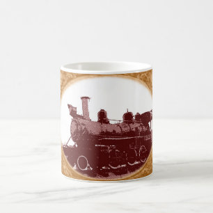 Antique Train Coffee Mug