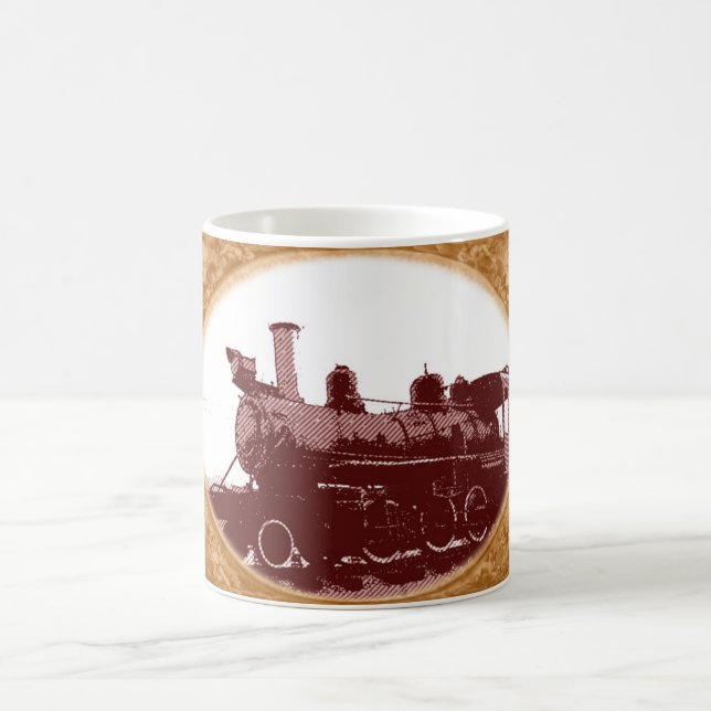 Antique Train Coffee Mug (Center)
