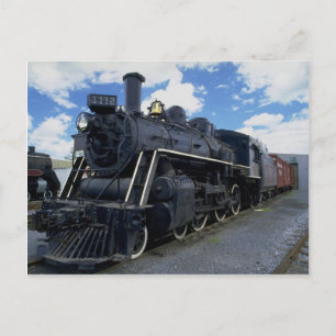 Antique Train Postcard
