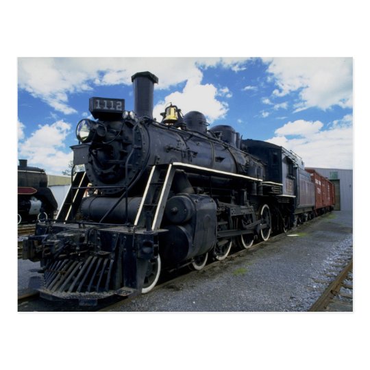 Antique Train Postcard