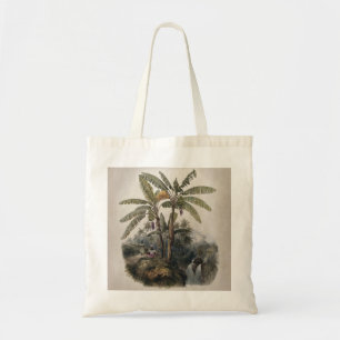 Antique Tropical Banana Tree Forest Vintage Bota Tote Bag