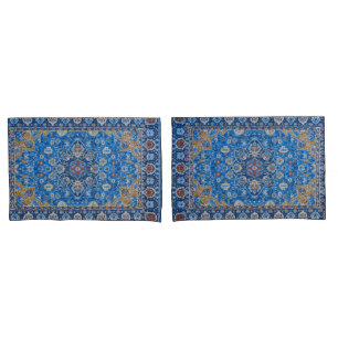 Antique Turkish Persian Carpet Rug Pillowcase